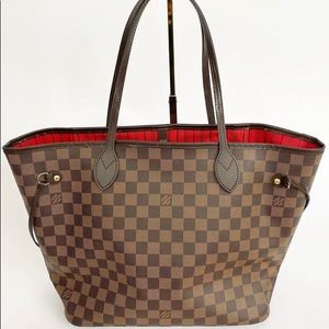 LOUIS VUITTON DAMIER EBENE NEVERFULL MM